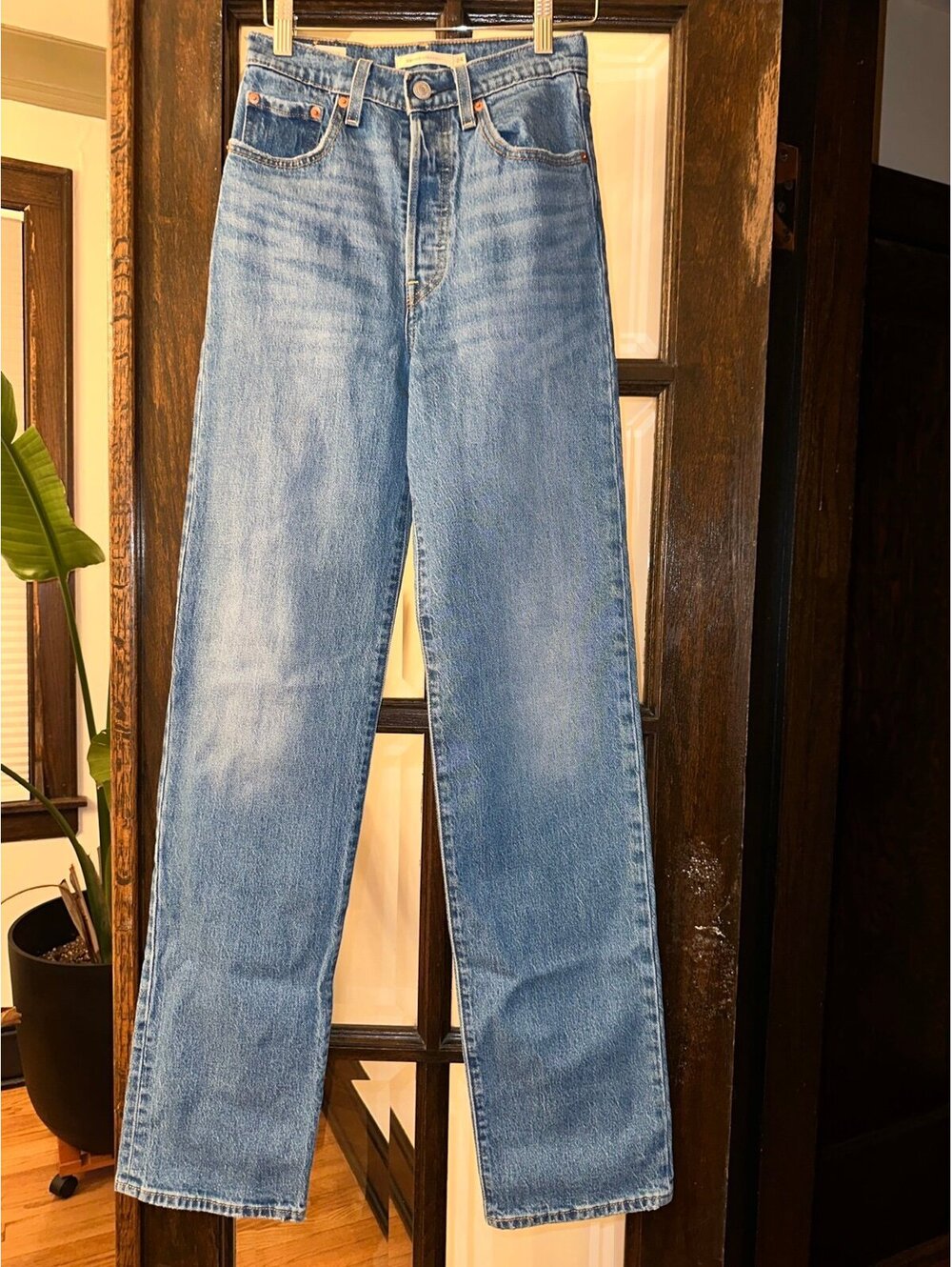 Levi’s womens Ribcage straight full length - Picture 9 of 9